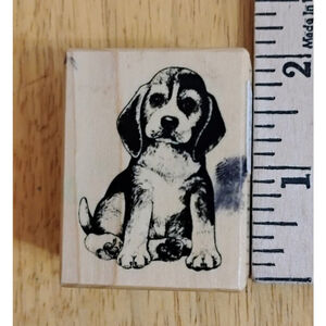 PSX @2001 Puppy Dog rubber Stamp